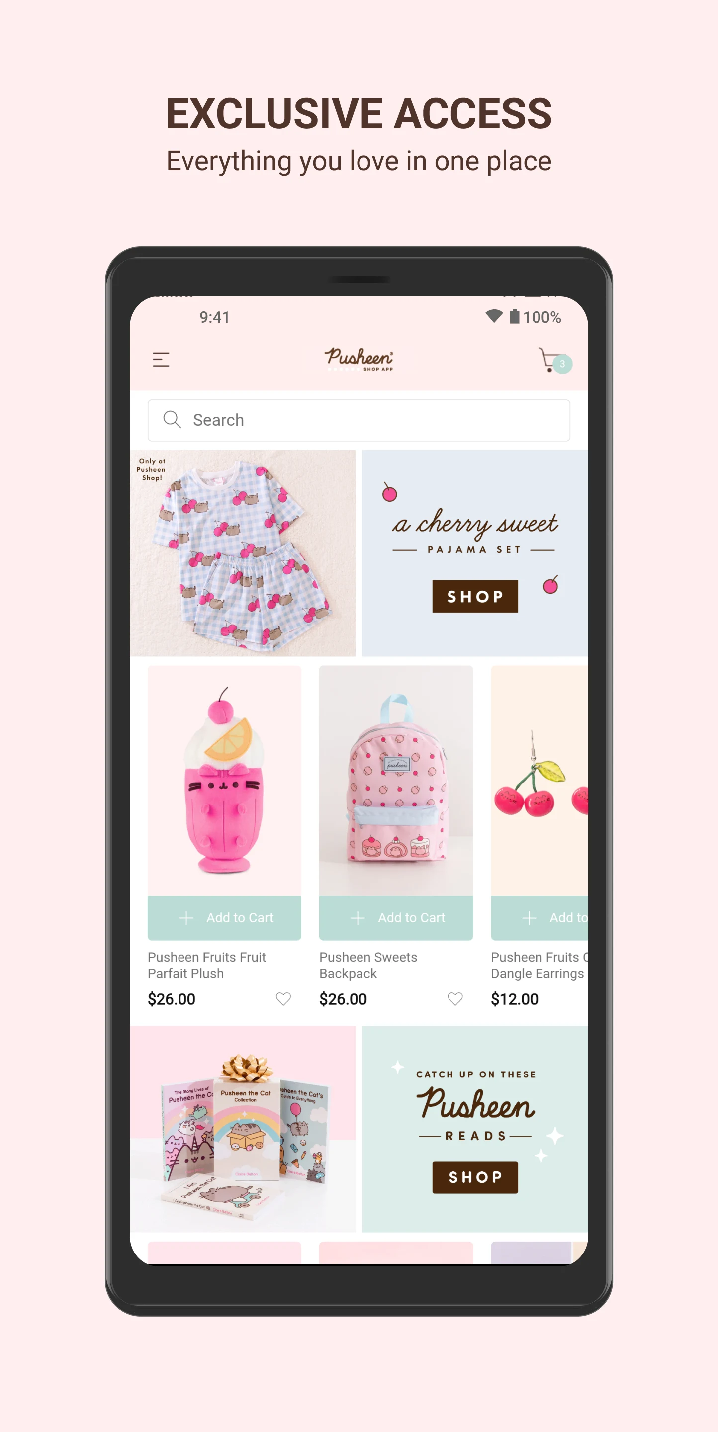 Pusheen Shop screenshot