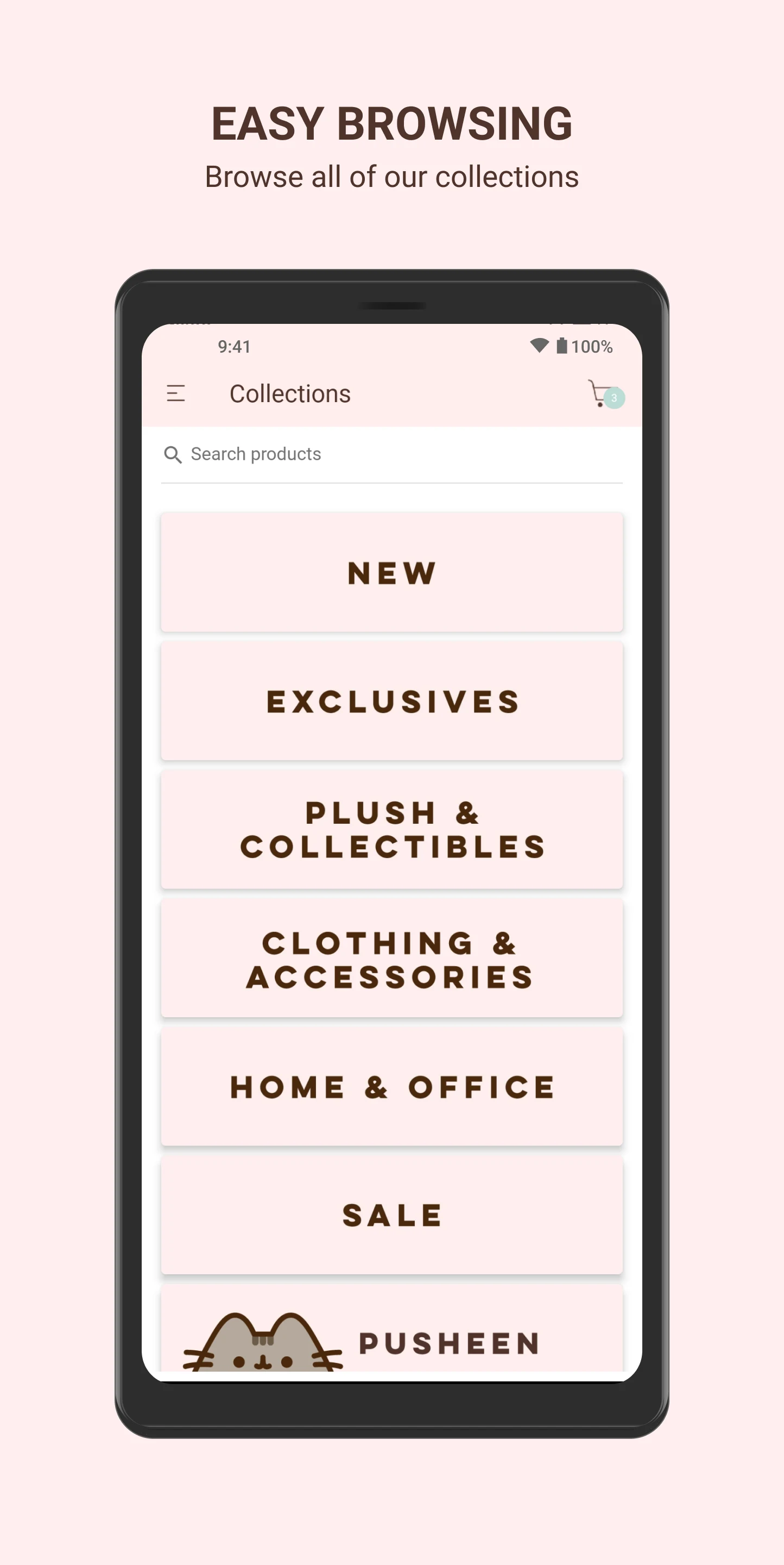 Pusheen Shop screenshot